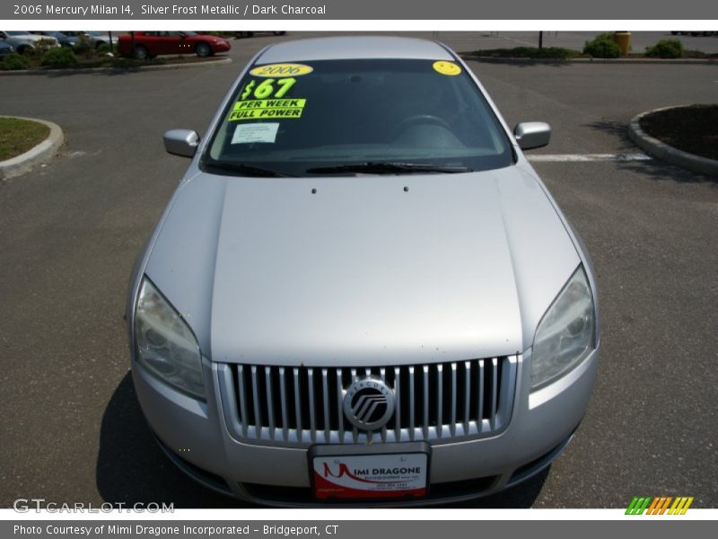 Silver Frost Metallic / Dark Charcoal 2006 Mercury Milan I4