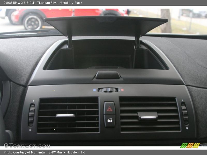 Titanium Silver Metallic / Black 2008 BMW X3 3.0si
