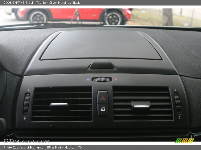 Titanium Silver Metallic / Black 2008 BMW X3 3.0si
