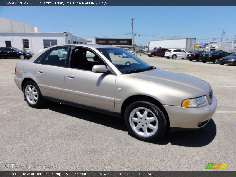 Melange Metallic / Onyx 1999 Audi A4 1.8T quattro Sedan