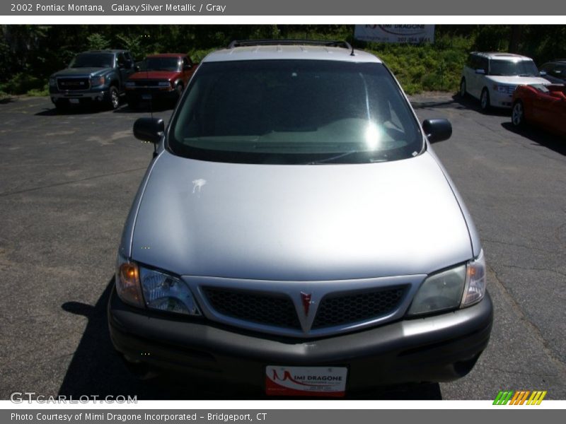 Galaxy Silver Metallic / Gray 2002 Pontiac Montana