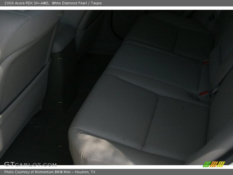 White Diamond Pearl / Taupe 2009 Acura RDX SH-AWD