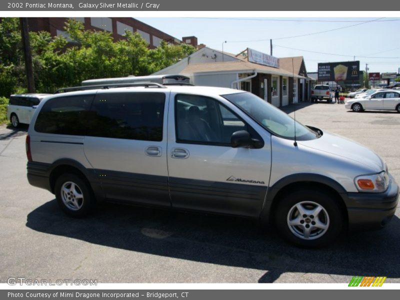 Galaxy Silver Metallic / Gray 2002 Pontiac Montana