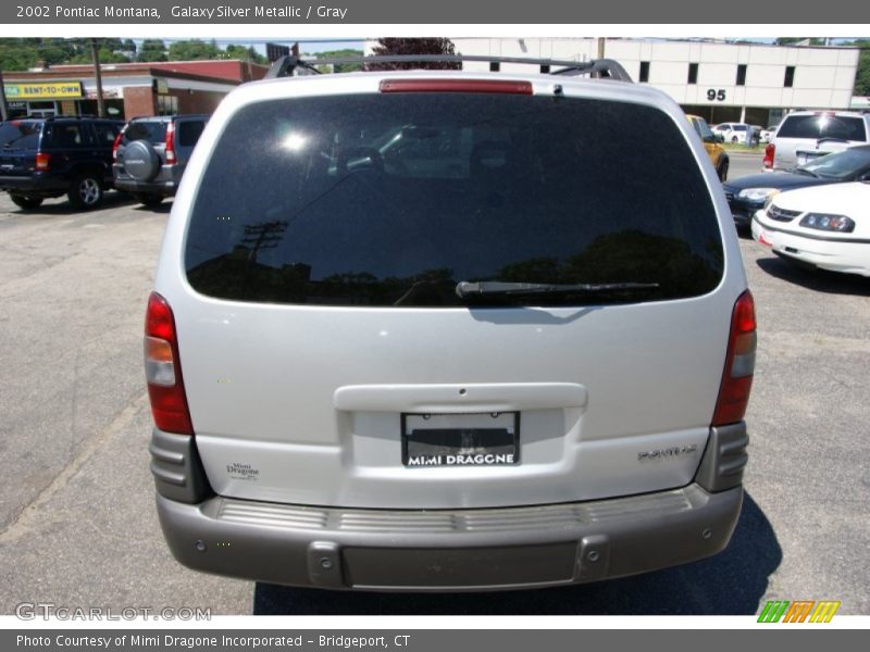 Galaxy Silver Metallic / Gray 2002 Pontiac Montana