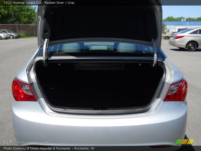 Radiant Silver / Gray 2011 Hyundai Sonata GLS