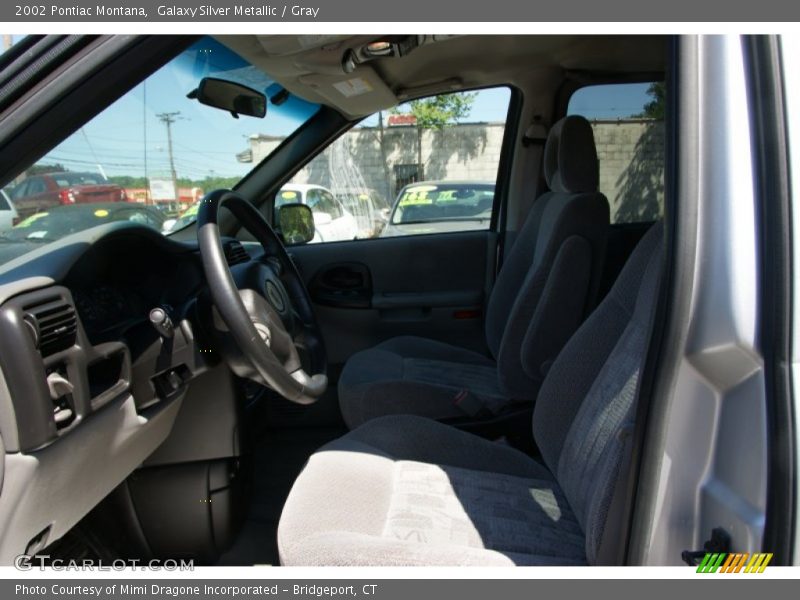 Galaxy Silver Metallic / Gray 2002 Pontiac Montana