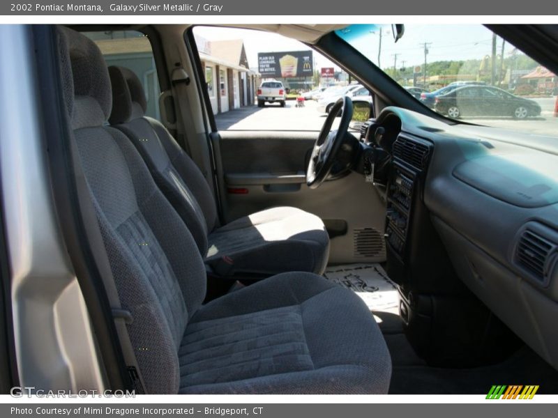 Galaxy Silver Metallic / Gray 2002 Pontiac Montana