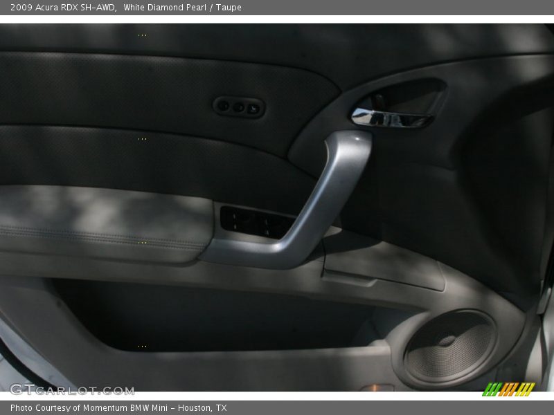 White Diamond Pearl / Taupe 2009 Acura RDX SH-AWD