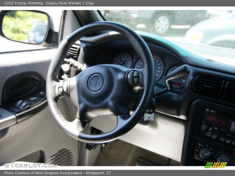 Galaxy Silver Metallic / Gray 2002 Pontiac Montana