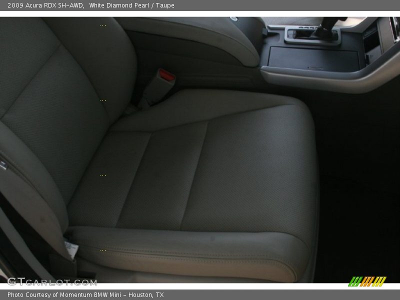 White Diamond Pearl / Taupe 2009 Acura RDX SH-AWD