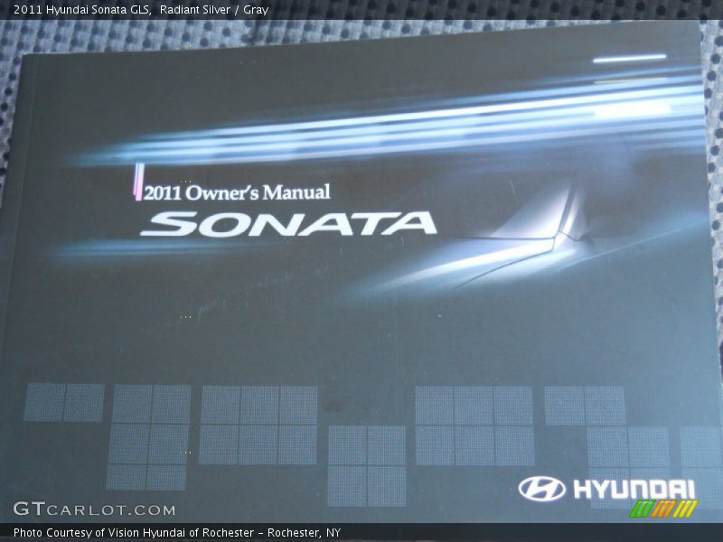 Radiant Silver / Gray 2011 Hyundai Sonata GLS
