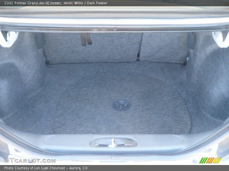 Arctic White / Dark Pewter 2002 Pontiac Grand Am SE Sedan