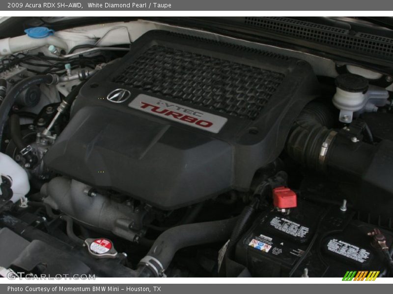 White Diamond Pearl / Taupe 2009 Acura RDX SH-AWD