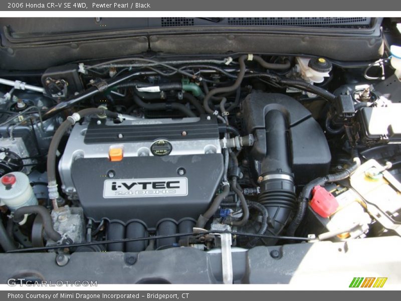 Pewter Pearl / Black 2006 Honda CR-V SE 4WD