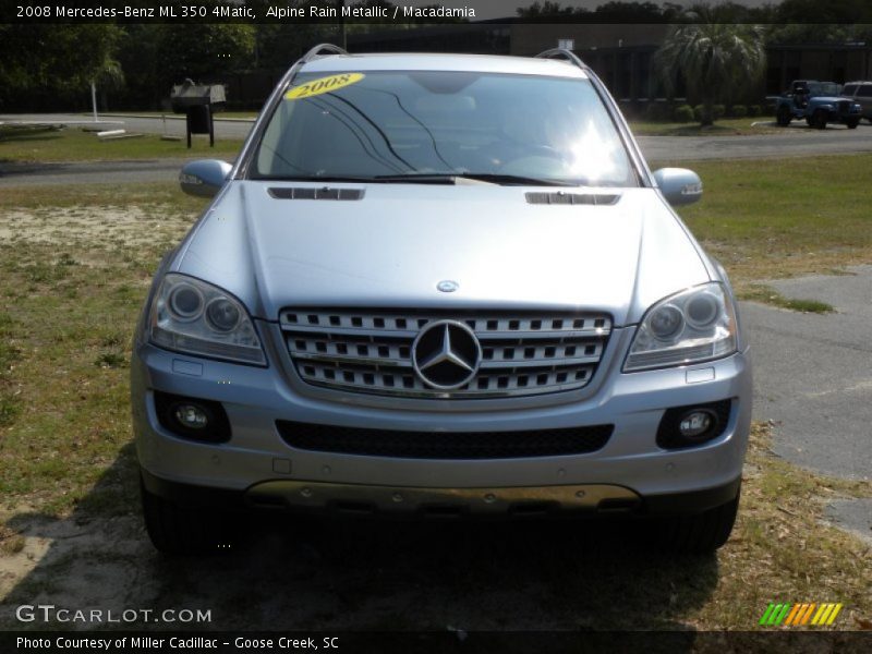 Alpine Rain Metallic / Macadamia 2008 Mercedes-Benz ML 350 4Matic