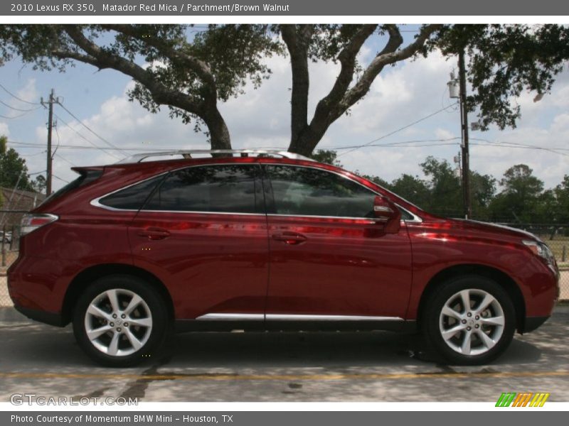  2010 RX 350 Matador Red Mica