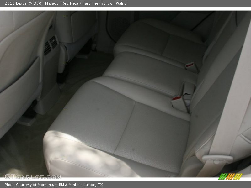 Matador Red Mica / Parchment/Brown Walnut 2010 Lexus RX 350