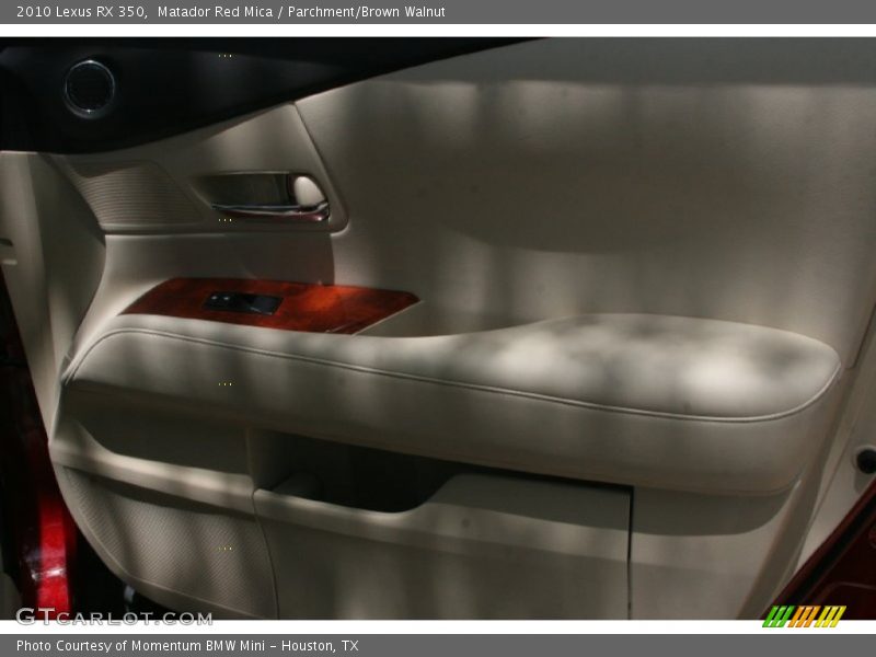 Matador Red Mica / Parchment/Brown Walnut 2010 Lexus RX 350