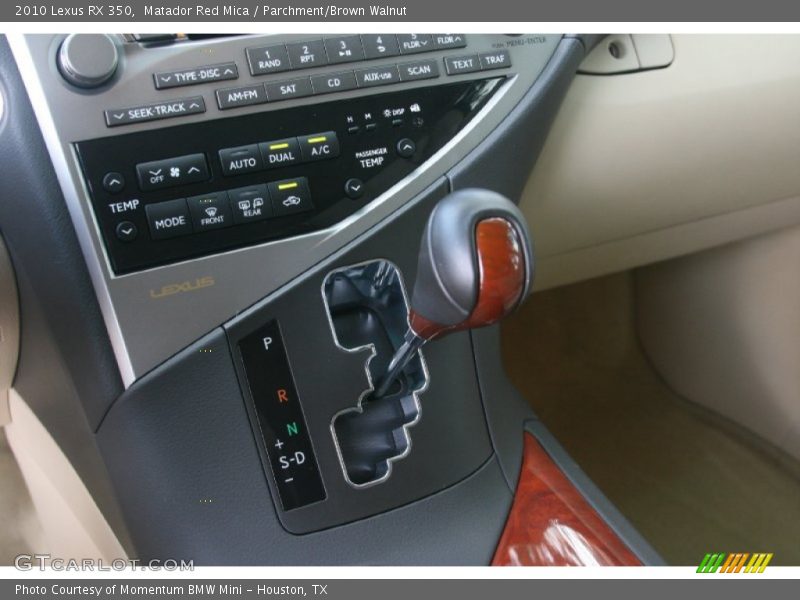  2010 RX 350 6 Speed ECT Automatic Shifter