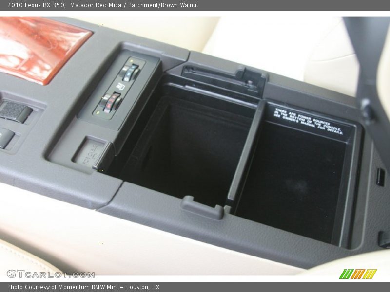 Matador Red Mica / Parchment/Brown Walnut 2010 Lexus RX 350