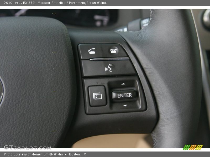 Controls of 2010 RX 350