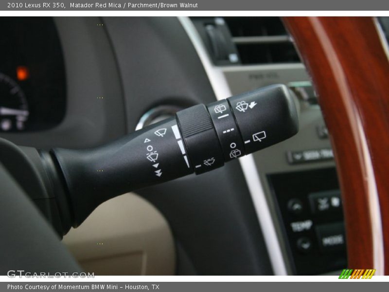 Controls of 2010 RX 350
