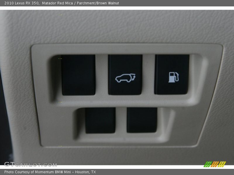 Matador Red Mica / Parchment/Brown Walnut 2010 Lexus RX 350