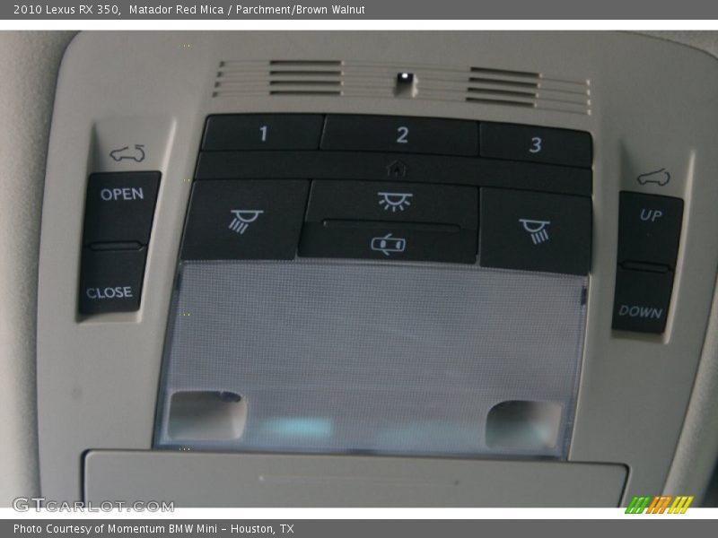 Matador Red Mica / Parchment/Brown Walnut 2010 Lexus RX 350