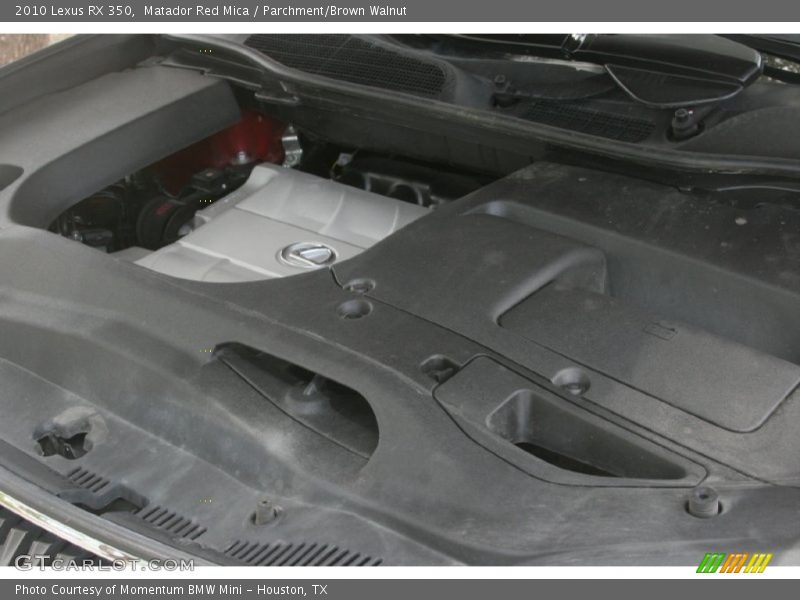 Matador Red Mica / Parchment/Brown Walnut 2010 Lexus RX 350