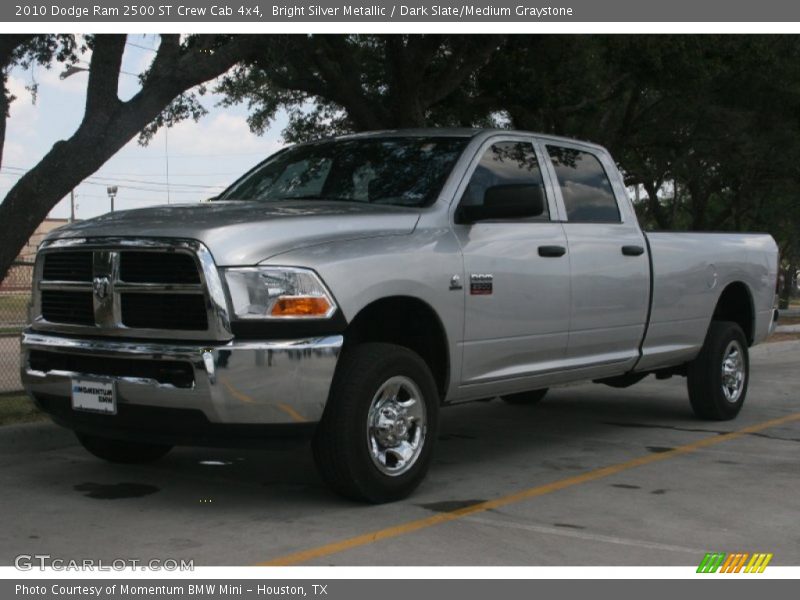 Bright Silver Metallic / Dark Slate/Medium Graystone 2010 Dodge Ram 2500 ST Crew Cab 4x4