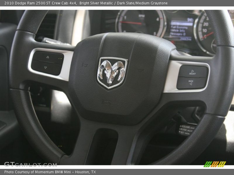 Bright Silver Metallic / Dark Slate/Medium Graystone 2010 Dodge Ram 2500 ST Crew Cab 4x4