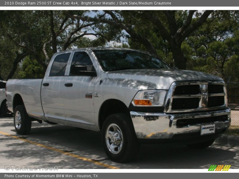 Bright Silver Metallic / Dark Slate/Medium Graystone 2010 Dodge Ram 2500 ST Crew Cab 4x4
