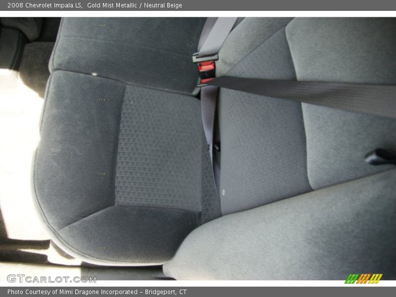 Gold Mist Metallic / Neutral Beige 2008 Chevrolet Impala LS