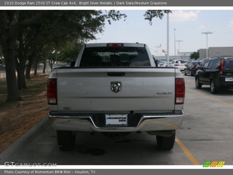 Bright Silver Metallic / Dark Slate/Medium Graystone 2010 Dodge Ram 2500 ST Crew Cab 4x4
