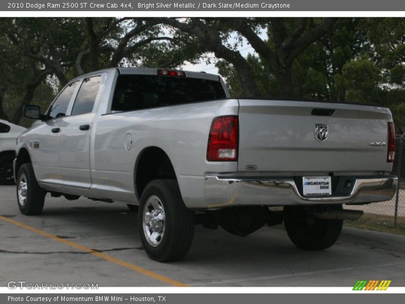 Bright Silver Metallic / Dark Slate/Medium Graystone 2010 Dodge Ram 2500 ST Crew Cab 4x4