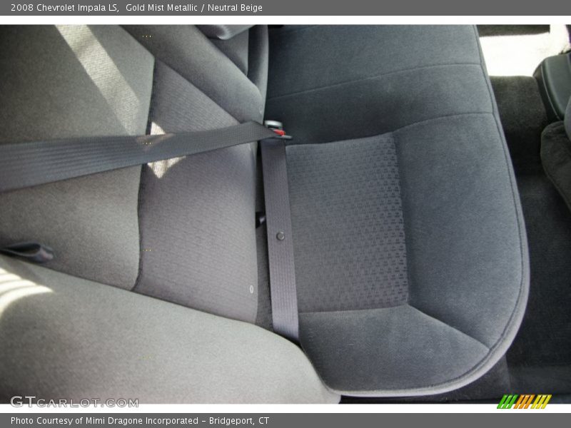 Gold Mist Metallic / Neutral Beige 2008 Chevrolet Impala LS