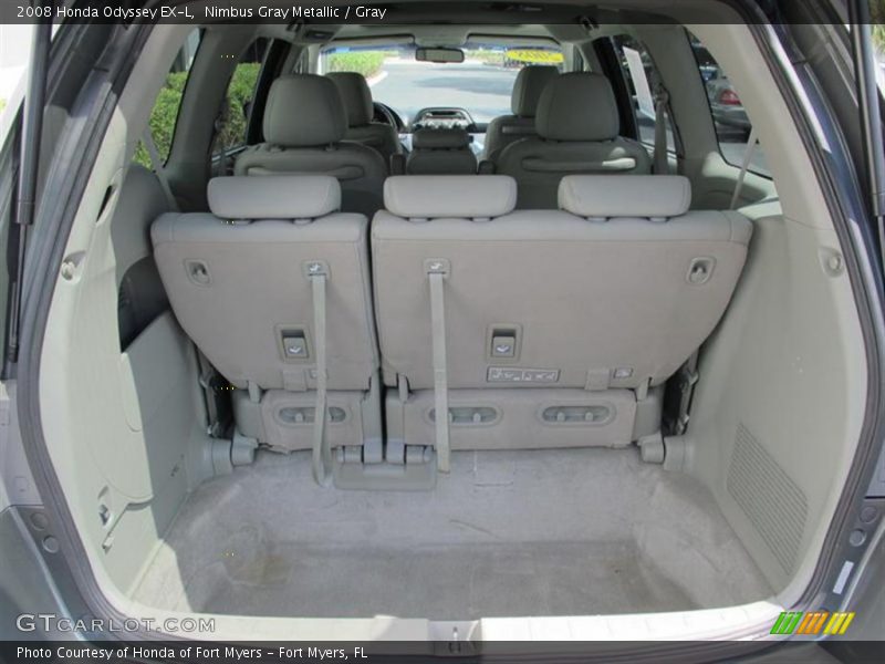 Nimbus Gray Metallic / Gray 2008 Honda Odyssey EX-L