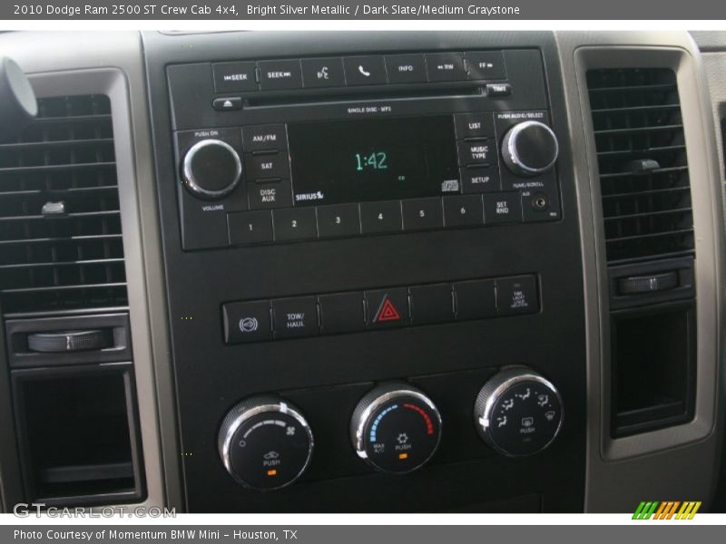 Bright Silver Metallic / Dark Slate/Medium Graystone 2010 Dodge Ram 2500 ST Crew Cab 4x4