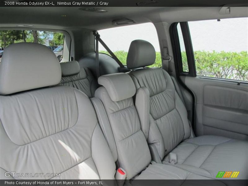Nimbus Gray Metallic / Gray 2008 Honda Odyssey EX-L