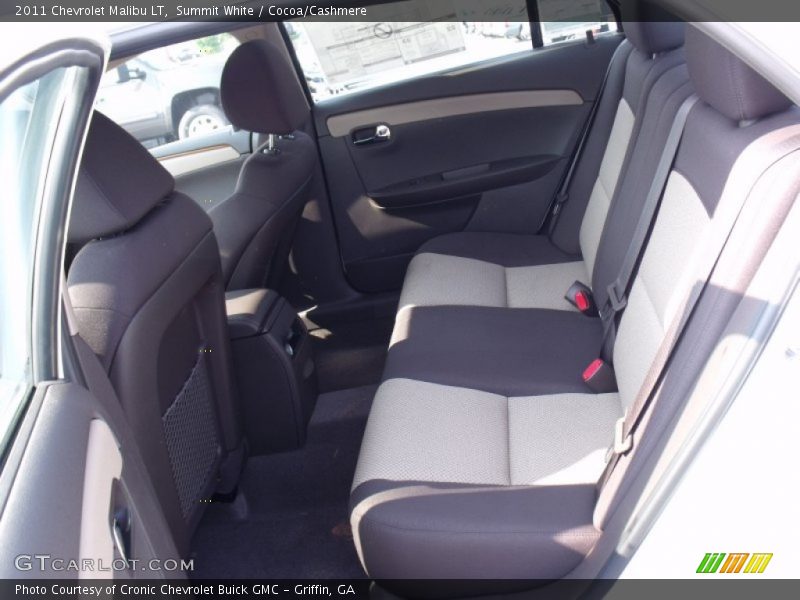 Summit White / Cocoa/Cashmere 2011 Chevrolet Malibu LT