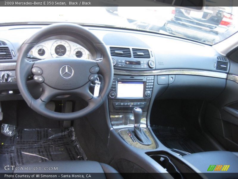 Black / Black 2009 Mercedes-Benz E 350 Sedan
