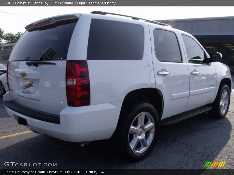 Summit White / Light Cashmere/Ebony 2008 Chevrolet Tahoe LS