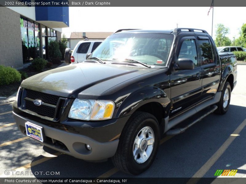 Black / Dark Graphite 2002 Ford Explorer Sport Trac 4x4