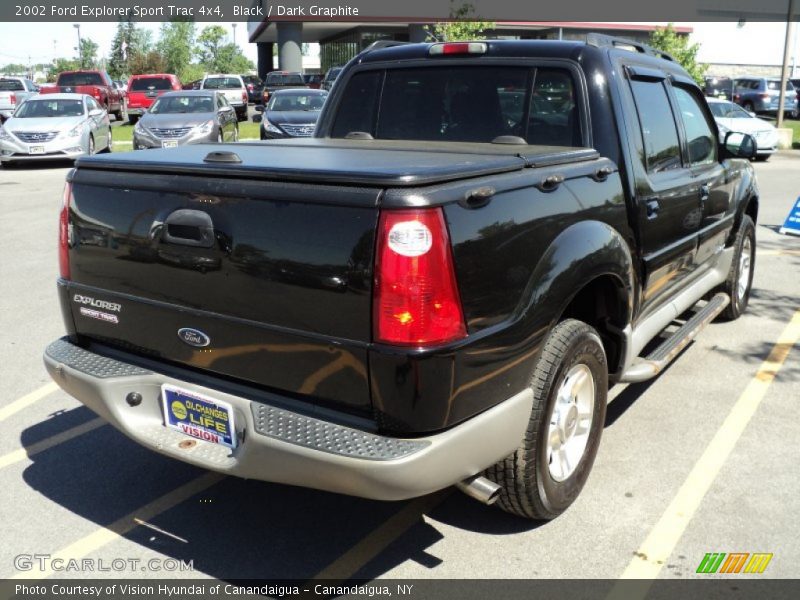 Black / Dark Graphite 2002 Ford Explorer Sport Trac 4x4