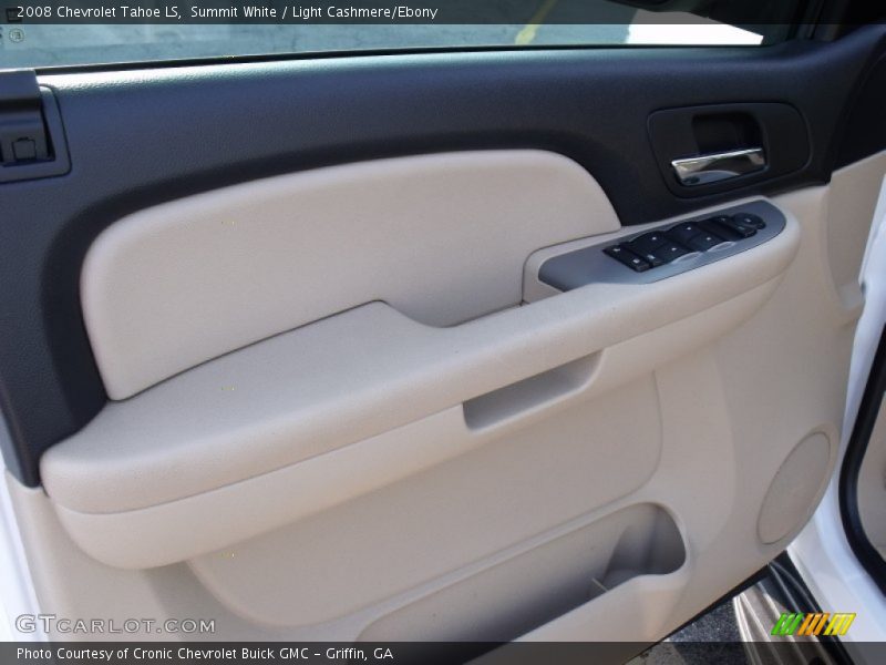 Summit White / Light Cashmere/Ebony 2008 Chevrolet Tahoe LS