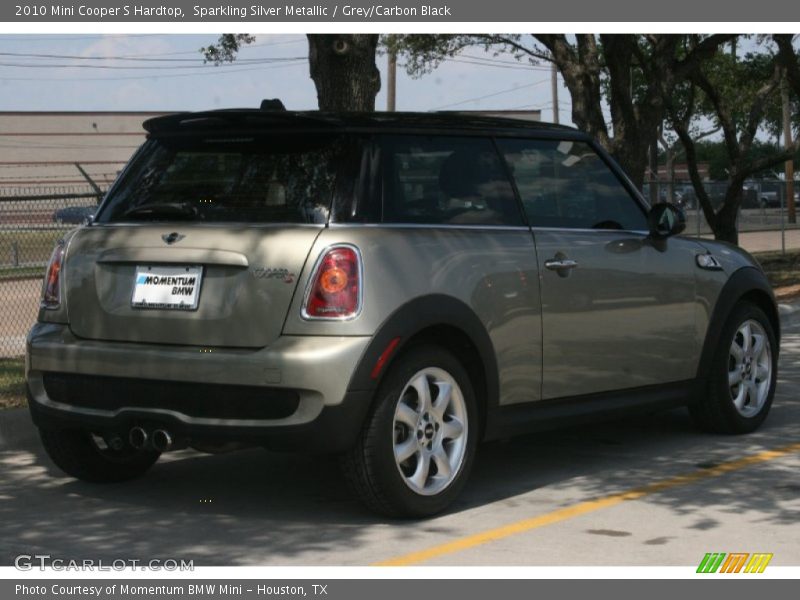 Sparkling Silver Metallic / Grey/Carbon Black 2010 Mini Cooper S Hardtop