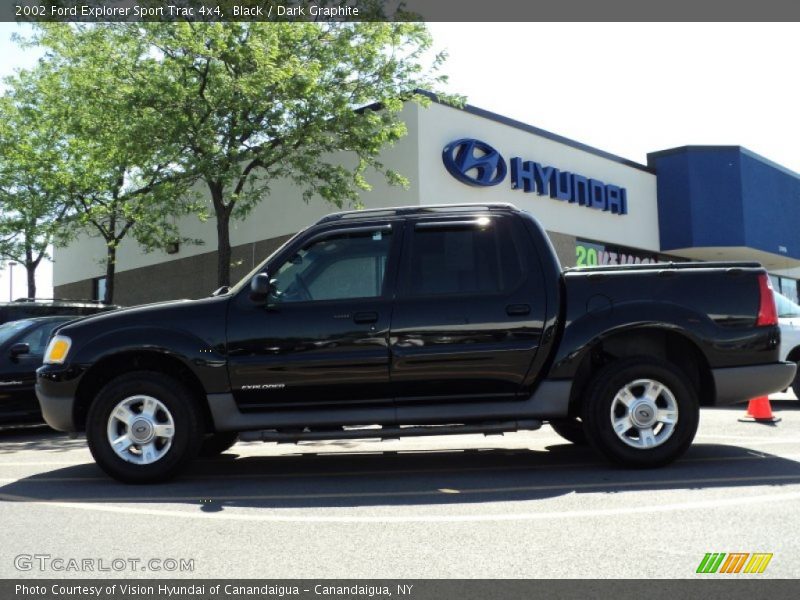 Black / Dark Graphite 2002 Ford Explorer Sport Trac 4x4