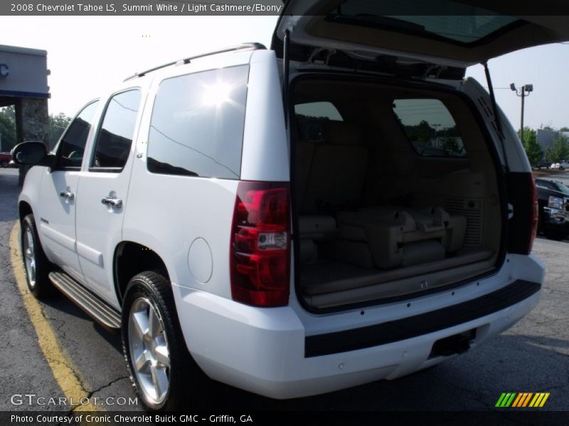 Summit White / Light Cashmere/Ebony 2008 Chevrolet Tahoe LS