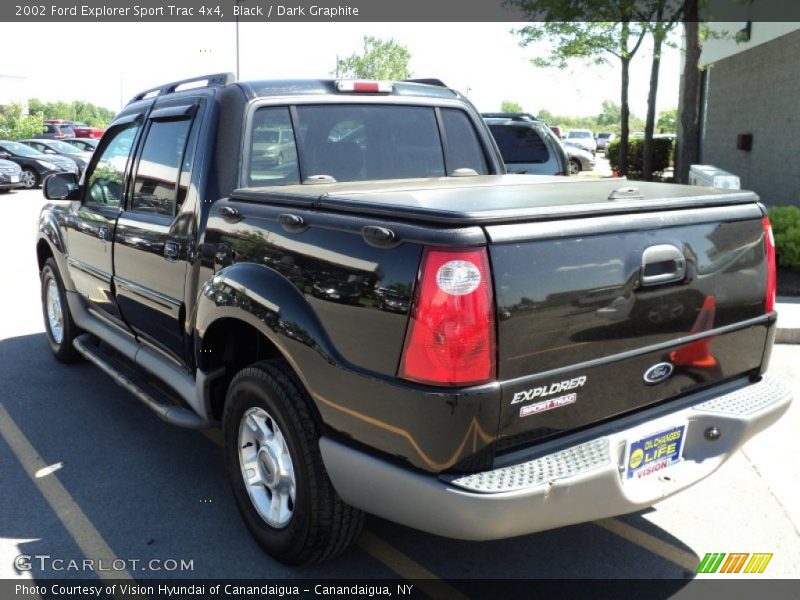 Black / Dark Graphite 2002 Ford Explorer Sport Trac 4x4
