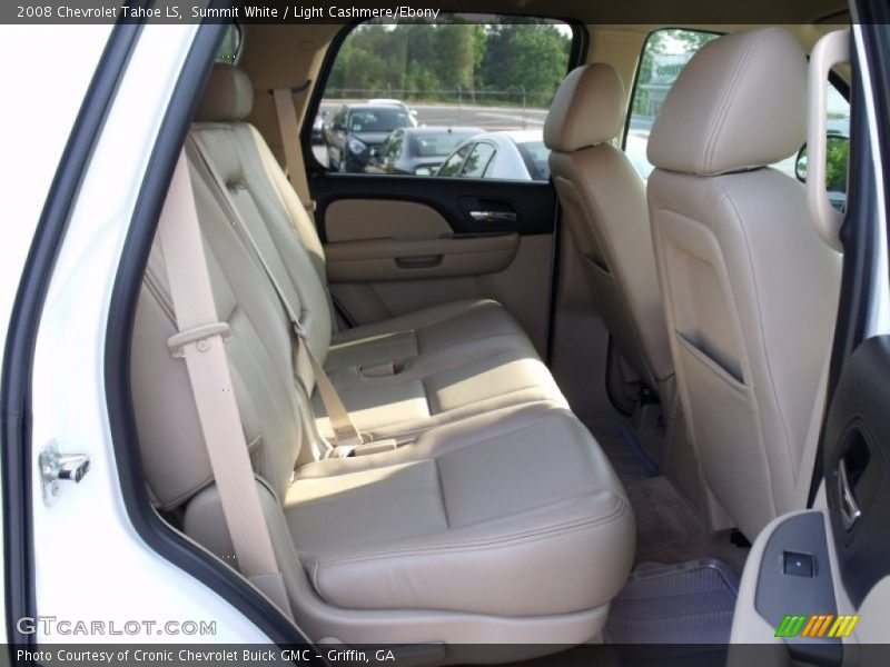 Summit White / Light Cashmere/Ebony 2008 Chevrolet Tahoe LS